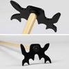 1/2/4pcs New Snooker Pool Black Snooker Billiards Cue Rack Bridge Head Billiards Cross Antlers Rod Holder Accessories