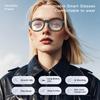 Умные ИИ-очки GS380: Фото/Видеокамера, Распознавание объектов, Перевод, Bluetooth