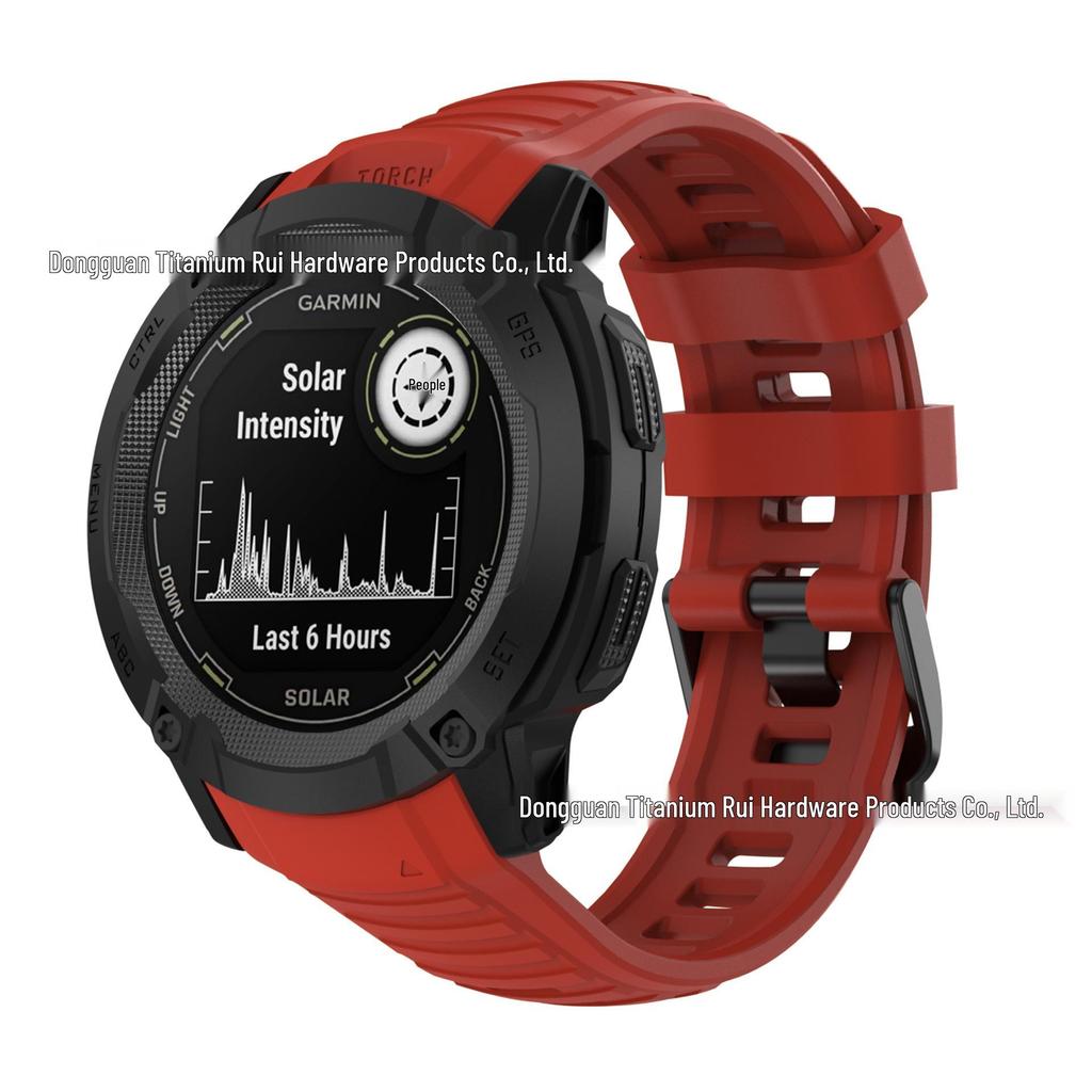 Garmin Instinct 2X Silicone Quick Release Sport Band Replacement