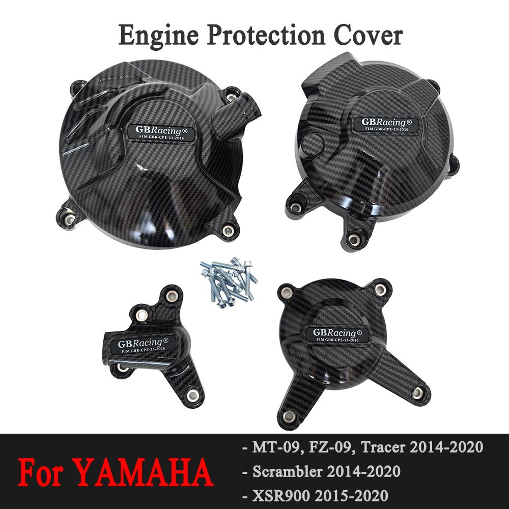 R9 2025 Motocrosss Engine Cover Guard Protection For GBRacing For YAMAHA MT09 FZ09 Tracer 900 SXR900 2014-2025