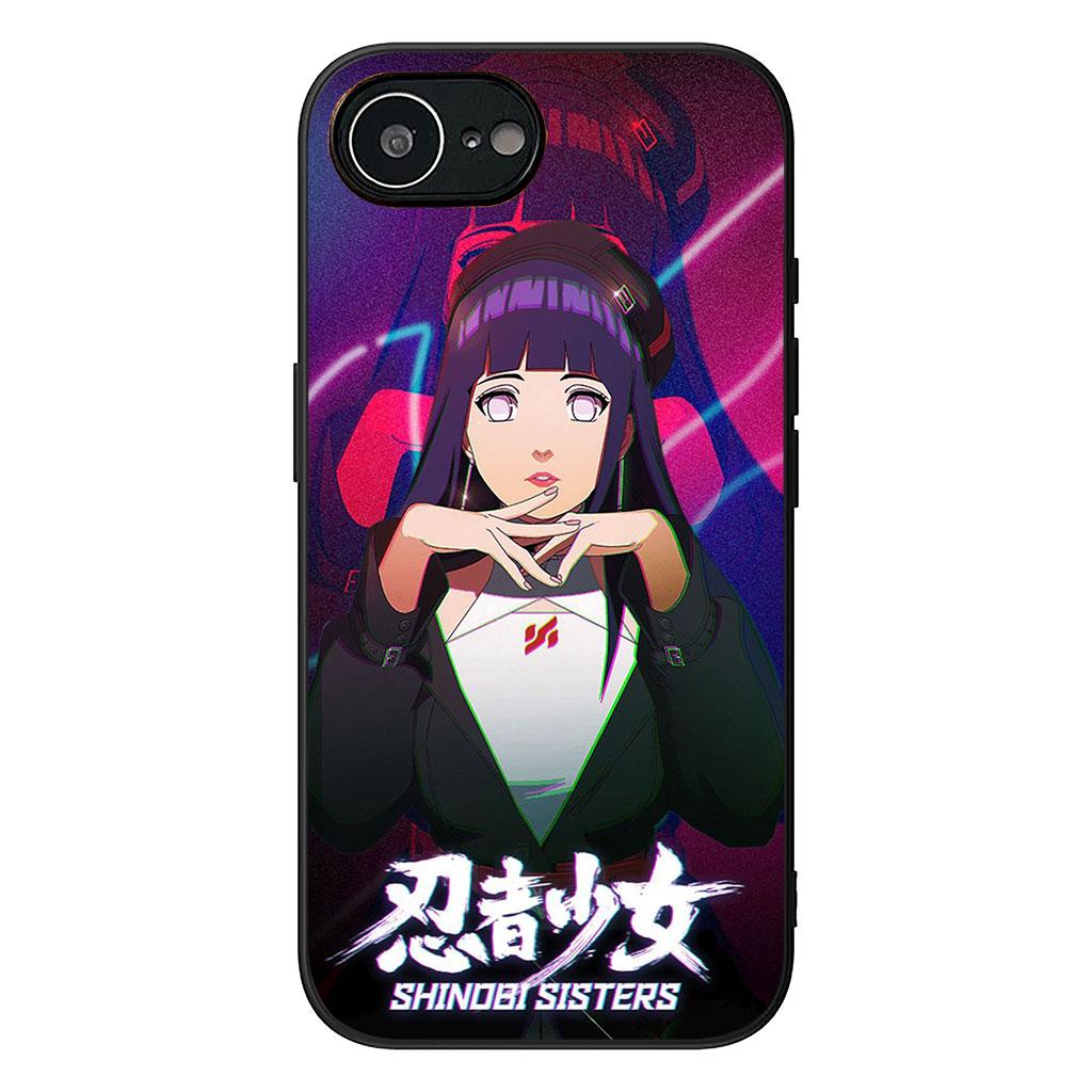 Cover for Apple iPhone 17 16 Plus 13 12 Pro Max Mini X XR ProMax 16E 15+ 16Plus Air Phone Case Hinata Hyuga Narutos Sasuke