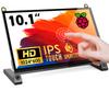ROADOM 10 Inch Touch Monitor for Raspberry Pi IPS 1024X600 Touch Screen Small Monitor Speaker Suitable for Raspberry Pi Xbox PS4 Ubuntu Windows One