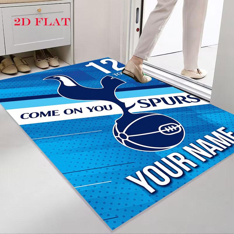 Ковер Tottenham Hotspur для гостиной, спальни, дома, украшение дивана, нескользящий коврик для игр детей
