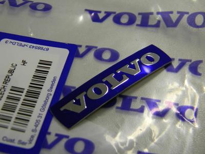 VOLVO Оригинальная эмблема Volvo синего цвета Наклейка для ремонта рулевого колеса