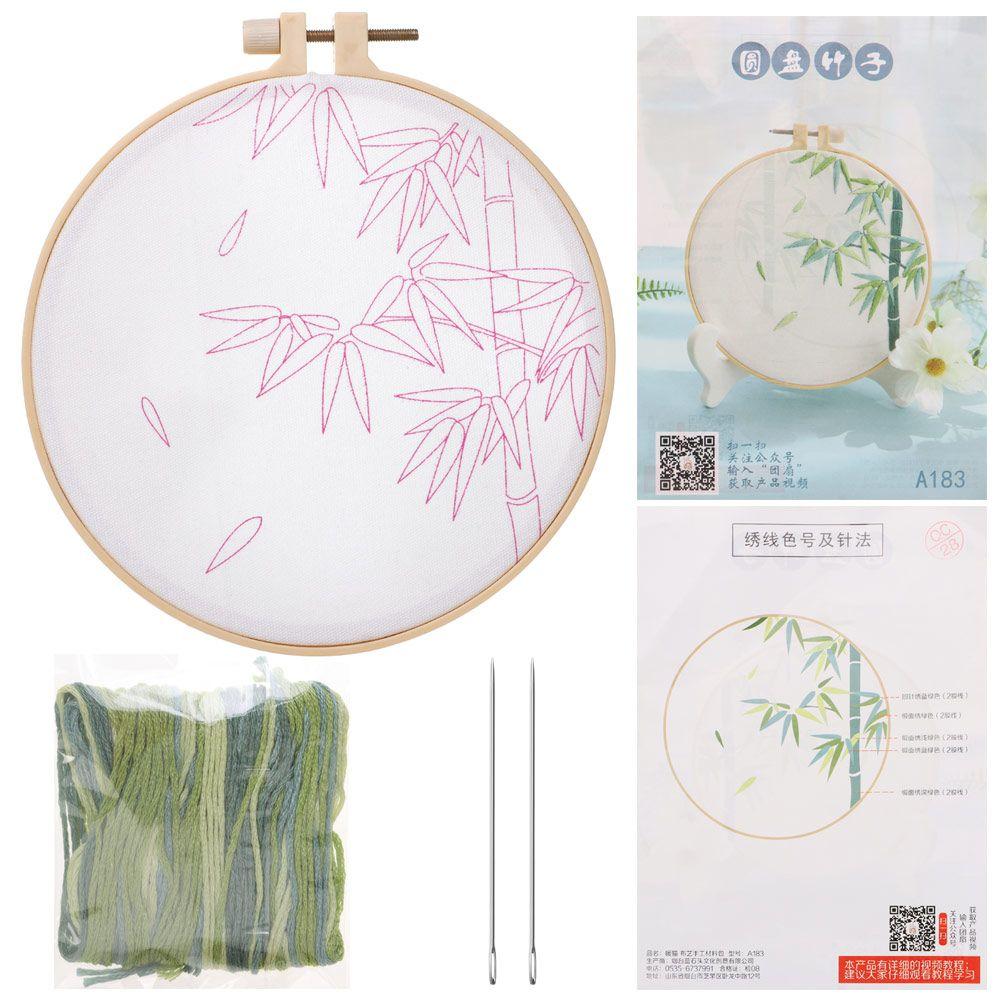 Инструменты для начинающих рукодельниц DIY Ручная вышивка Вышивка крестом Набор для вышивания Пяльцы для вышивания