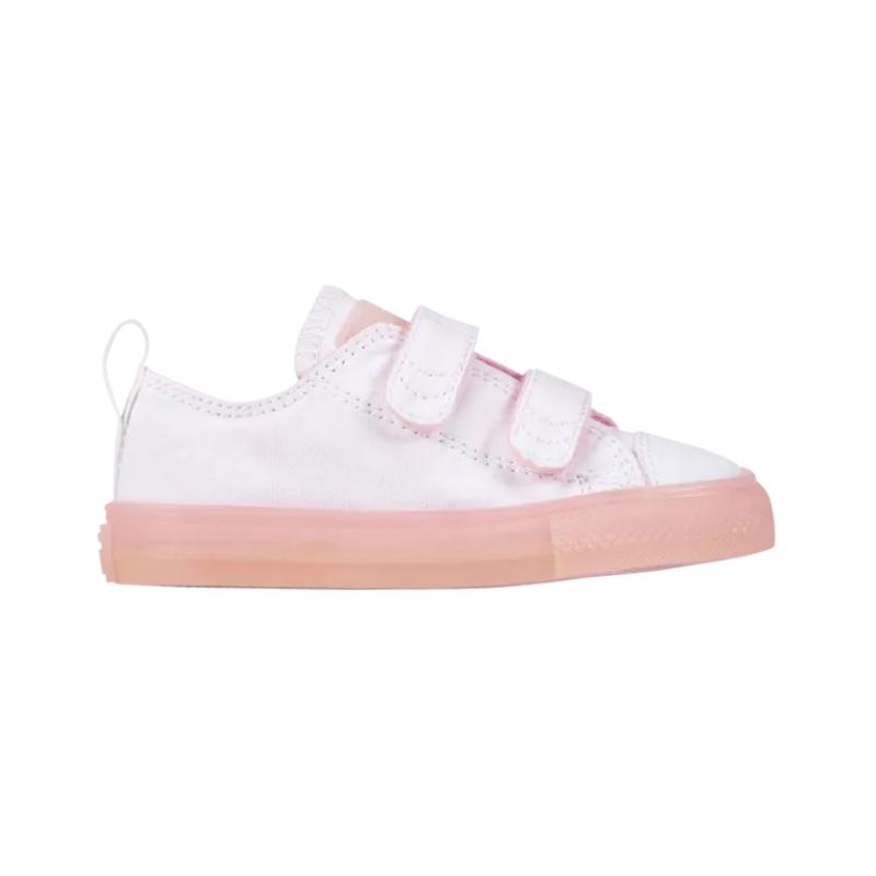 Converse Детские кеды Chuck Taylor All Star 2V Low TD Белые Вишневый цвет Розовые 760750C