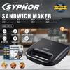 Сэндвичница Syphor с двойным нагревом: Компактный кухонный прибор для идеальных завтраковых сэндвичей