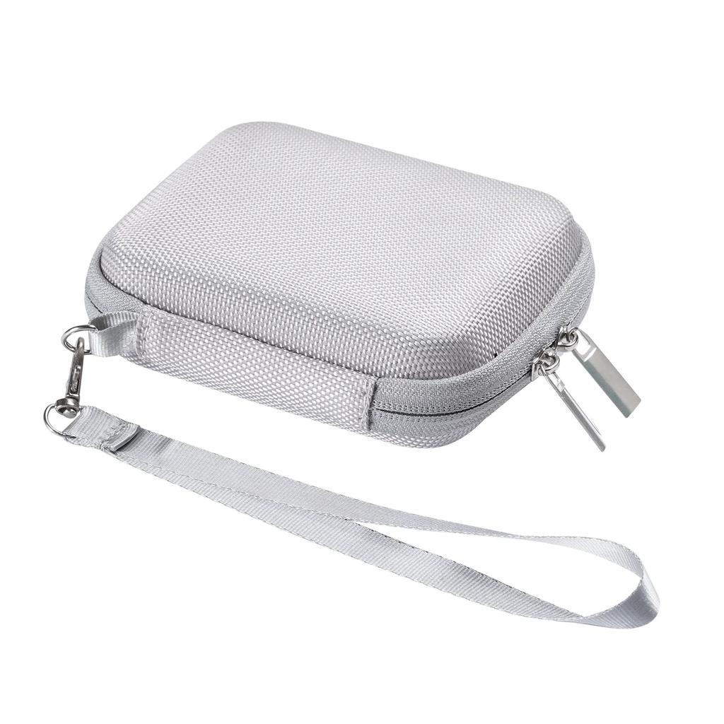 EVA Hard Carrying Case Shockproof Hard Drive Case Anti-Scratch with Mesh Bag&Hand Strap for Samsung T7 Shield/T9 4TB/2TB/1TB SSD