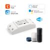 WiFi Tuya Smart Одноканальный релейный выключатель, 10А/16А, Пульт дистанционного управления AC 90-250В