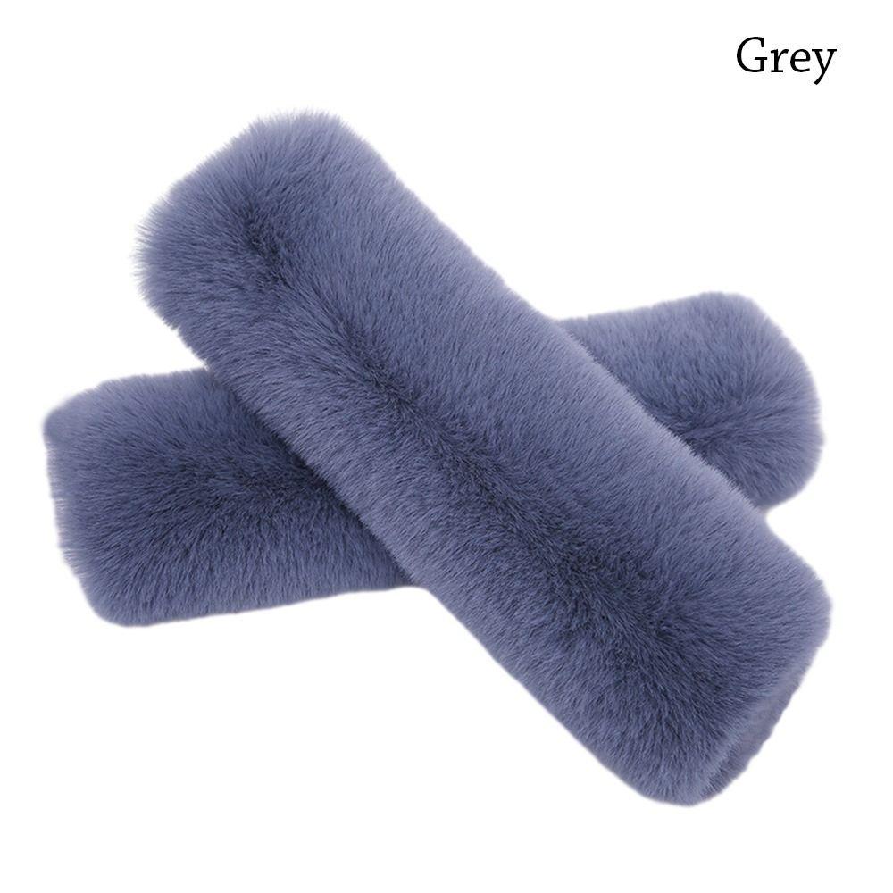 Плюшевый автомобильный ремень безопасности, наплечная накладка, регулируемая наплечная защита, автомобильные аксессуары для интерьера, взрослые