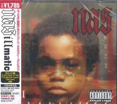 CD NAS Illmatic Лимитированное издание SICP1612 SONY RECORDS В 2007 году Япония ObiRap HipHopRB Б/у