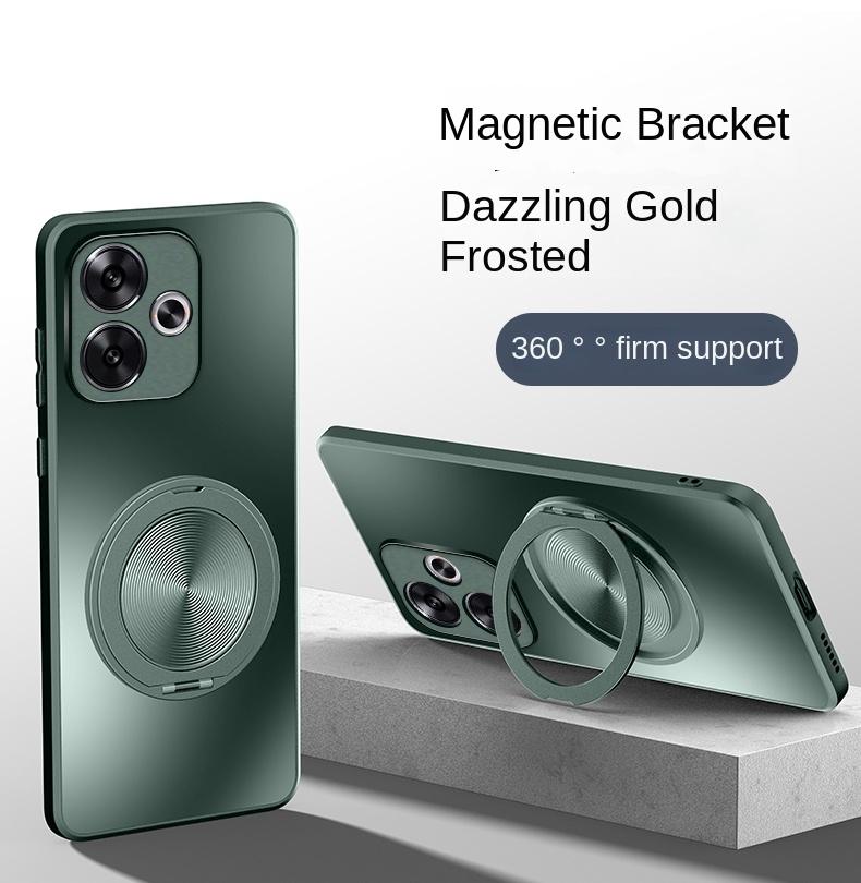 Для OPPO Realme GT 6 6T чехол жесткий AG матовый с кольцом магнитный защитный чехол для OPPO Realme GT Neo 6 Se Neo6 Shell