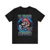 Distressed Vintage Mario Game Unisex Short‑Sleeve T‑Shirt