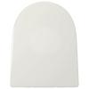 Soft Close Toilet Seat with Quick Release Mechanism White Square