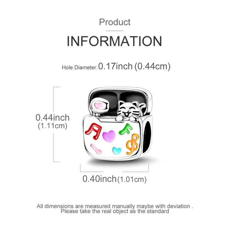 Новые медные шармы-бусины Шарм-подвеска в виде игровой консоли и гарнитуры Подходит для браслетов-шармов DIY Ювелирные изделия Подарок на день рождения