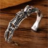 Hot Selling Fashion Mens Double Skull Bracelets Trendy Personalized Simple Accessories