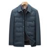 Autumn and Winter Duck Down Thermal Shirt Version Top Youth Business Casual Thermal Down Jacket