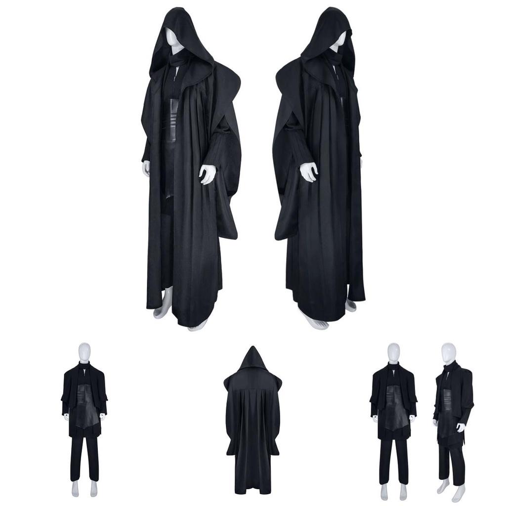 Black Star Wars Darth Maul Cosplay Costume Suit For Men