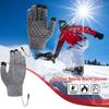 USB Heated Gloves for Outdoor Riding Climbing Skiing Motorcycle Gloves Touch Screen Mitten Winter Thermal Electric Heated Gloves