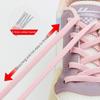 Magnetic Shoelaces Elastic No Tie Shoe Laces Sneakers Shoelace Kids Adult Lazy Laces