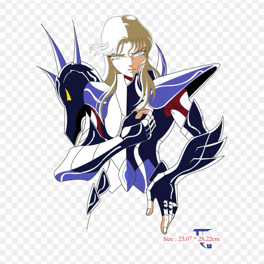 Deathmask Cancer Capricorn Shura Iron On Patches For Clothing Applique Stickers On Clothes Heat-Sensitive Custom Patch