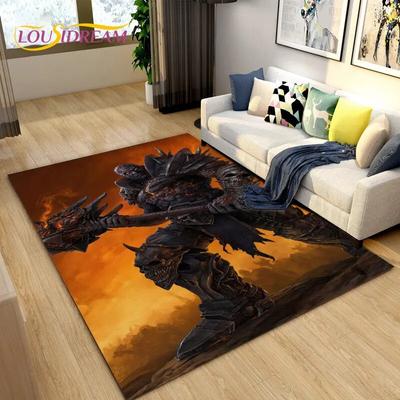 3D WOW, большой коврик для игровой зоны World of Warcraft, коврик для гостиной, спальни, дивана, коврик для украшения, детский нескользящий напольный коврик