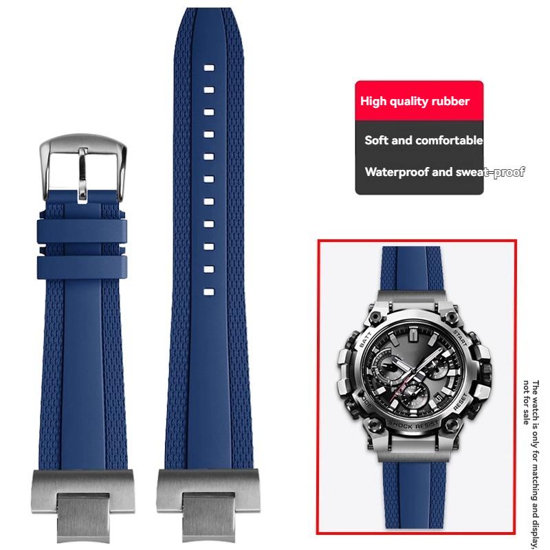 Для Casio G-SHOCK серия 5672 MTG-B3000 модифицированные модные аксессуары ремешка для часов со быстросъемным креплением из фторкаучука