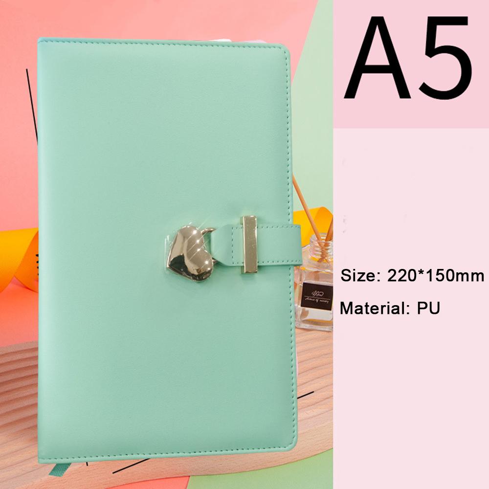 Блокнот для студентов колледжа формата А5/А6, кожаный блокнот с замком, протоколы деловых встреч, дневник, журнал путешествий, выдержки