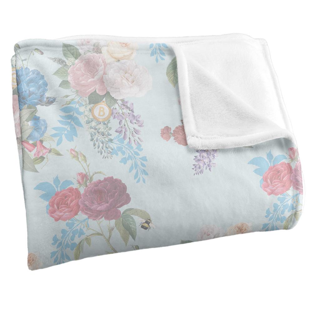 Bridgerton Silky Floral Supersoft Blanket