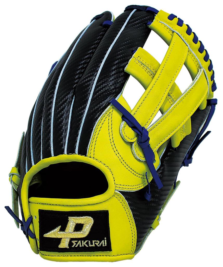 Перчатки для софтбола SAKURAI PROMARK General Softball, размер L, черные с бежевым, универсальные, PG-760S