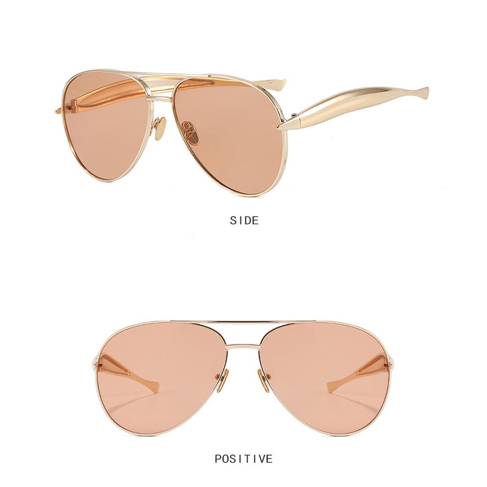 Fashion Metal Women Pilot Sunglasses Vitage Retro Brand Designer for Men Outdoor Sun Glasses Men Uv400