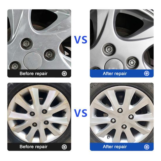 Car Rim Touch-Up Paint Wheel Touch-Up Pen Kit Super Adhesion Waterproof Compact Size Portable