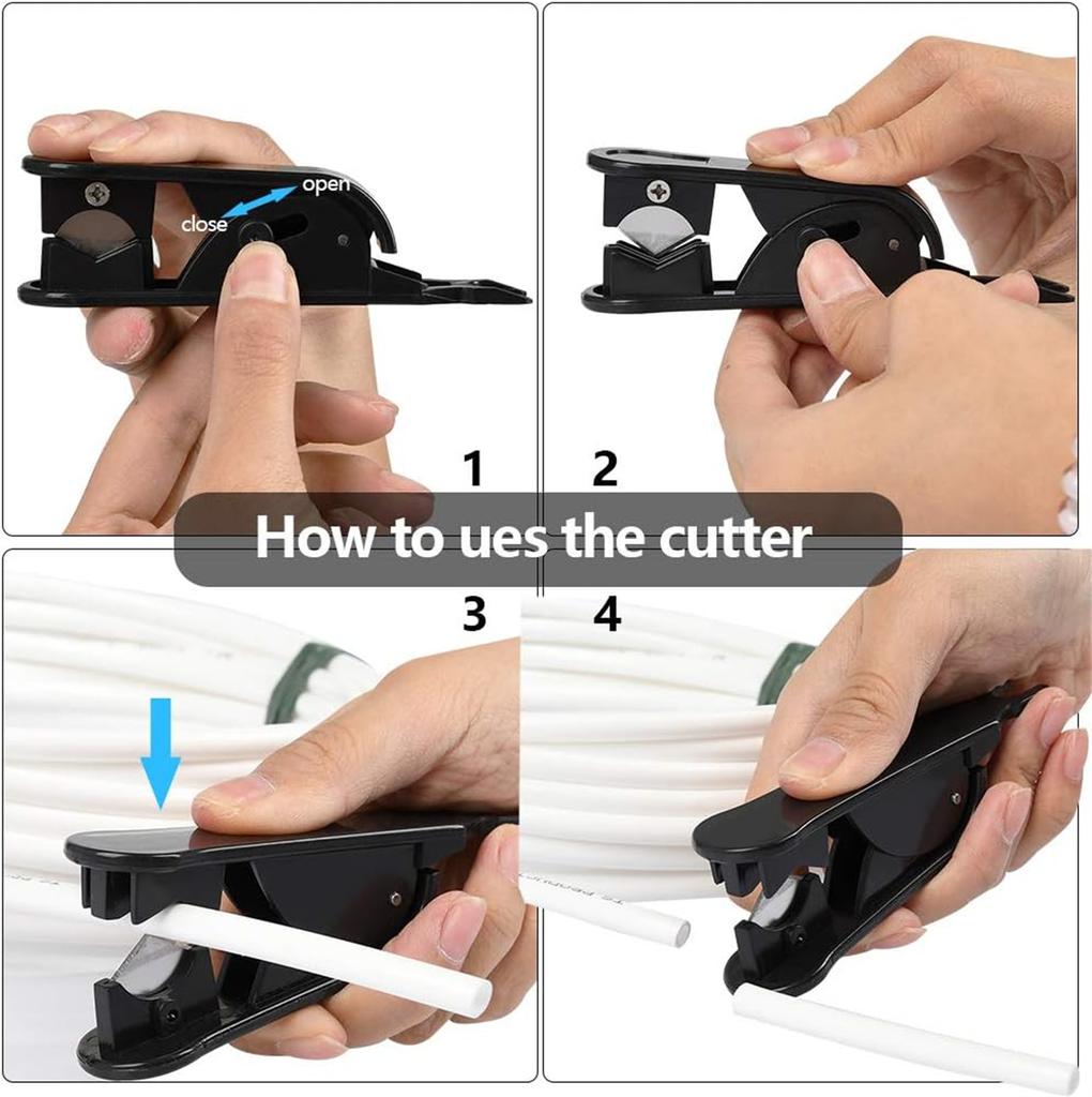 Universal Water Supply Kit Filter System Connection Kit Plastic Home Appliance Water Hose Suitable for Refrigerators