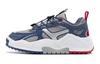 Li Ning Pentium Collection Cushioning Slip Resistant Breathable Low top Running Shoes Snow Gray Color Teenagers YKCR180-1