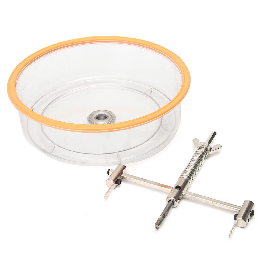 Потолочное деревообрабатывающее сверло Регулируемая кольцевая пила с потолочным освещением Потолочная настенная резак TCT HSS Кольцевая пила 200 мм T0235 Пылезащитный чехол