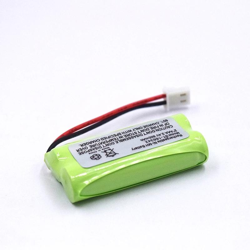 PALO BT-166342 2.4V 800mAh Rechargeable Battery Pack Ni-MH Batteries for Cordless Phone BT-166342