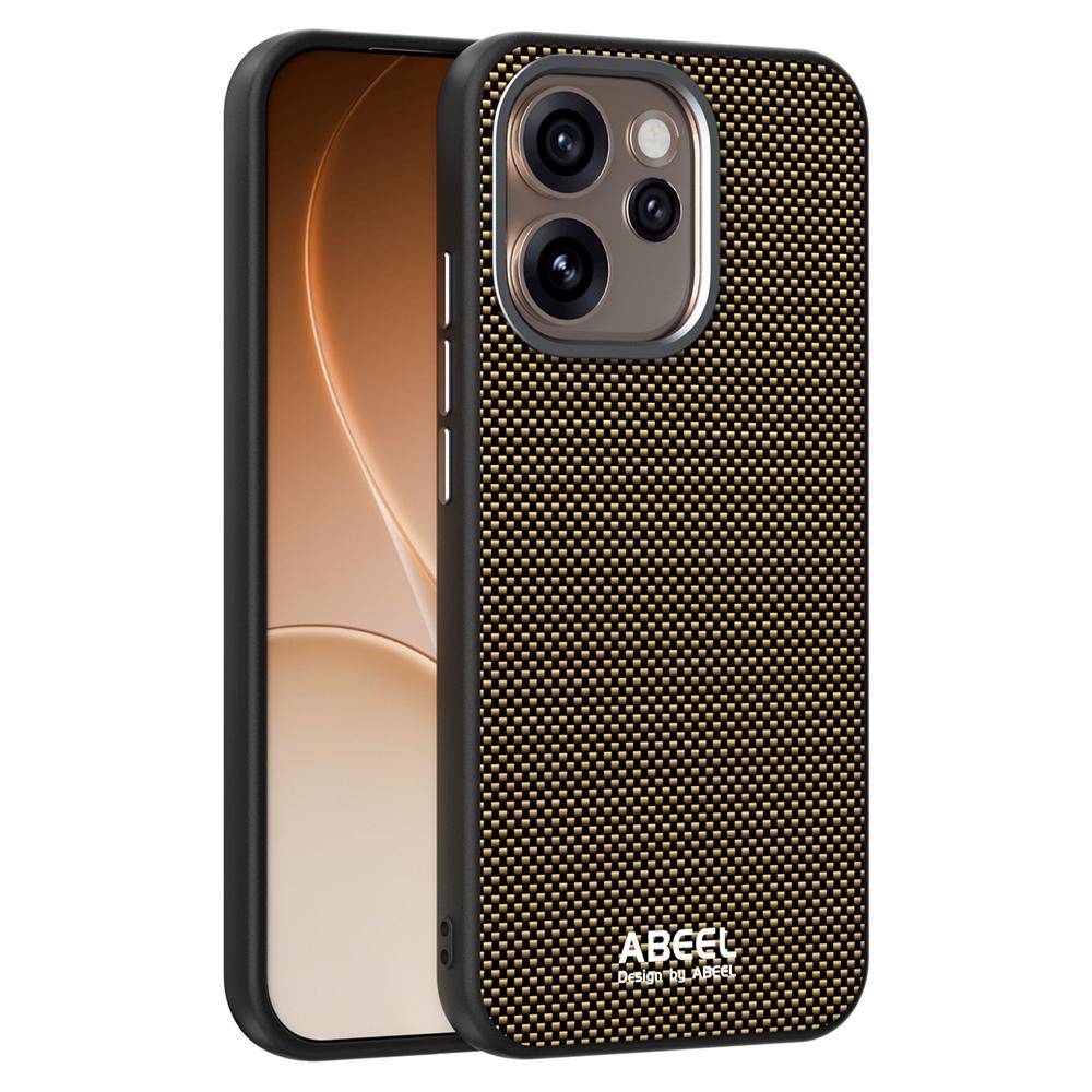 ABEEL For Oppo Reno15 Pro Max 5G (Global)/Reno15 Pro 5G (China) Magnetic Case Printed PC TPU Aluminum Alloy Leather Phone Cover