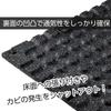 As Known Gym Mat Fitness 50cm X 20mm Rubber 4 12 Joint Clips Floor, 50cm, Thick, Mats, Mats,