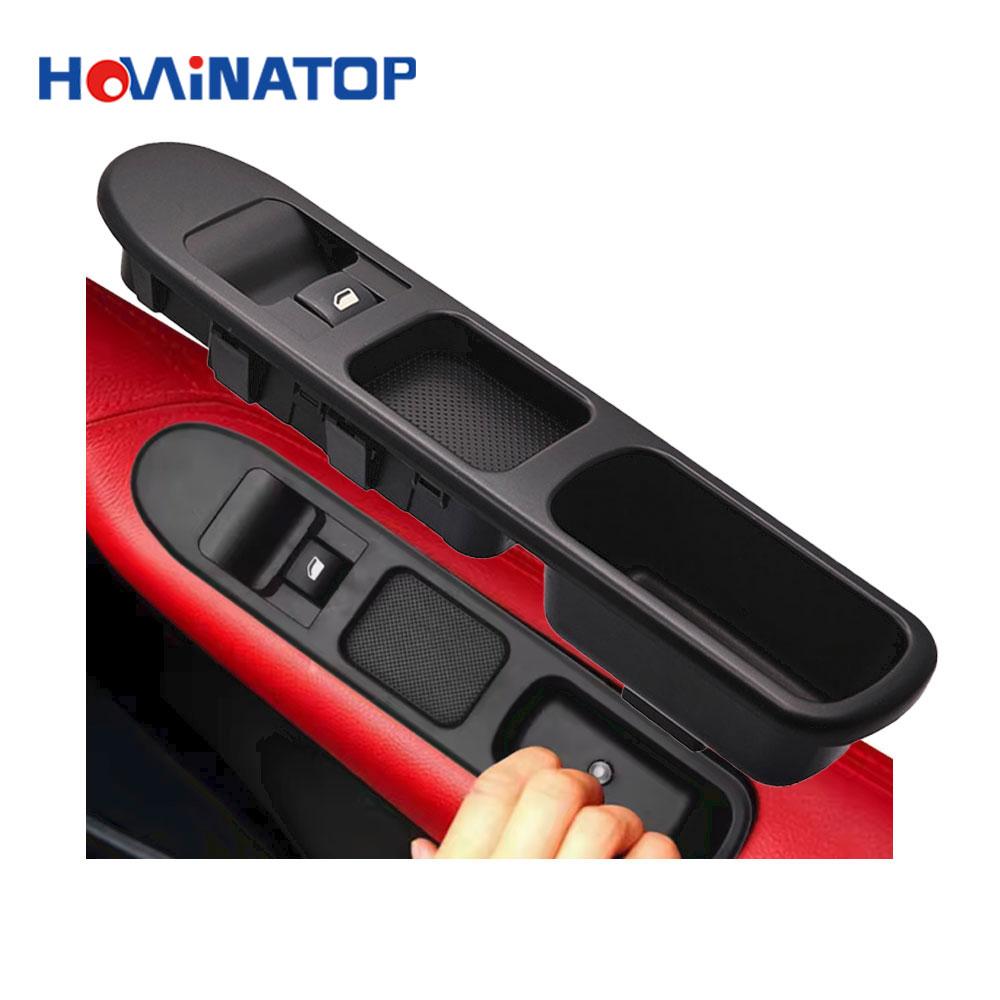 HOWINATOP 6554.HJ 6554.QL 4 Pin Front Left Passenger Side Single Power Window Control Switch For Peugeot Citroen OEM Replacement