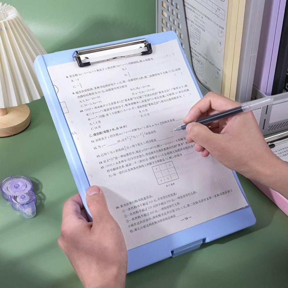 Папка для хранения файлов формата А4, коробка-планшет для хранения файлов, 6 цветов, большая емкость, пластиковая доска для записей, водонепроницаемая, папка для файлов формата А4, для студентов