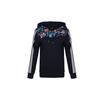 Neo Casual Sports Pullover Hoodie Women Tops Navy-Blue DW7762