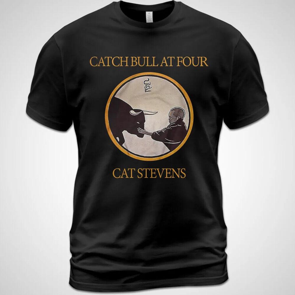 SALE! Unisex T-shirt Catch Bull at Four Cat Stevens Music Shirt Sitting Unisex T-Shirt