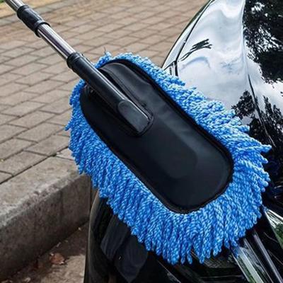 Мягкая щетка для мытья автомобиля Складная ручка Автомобильная щетка-сметка Специальная швабра Швабра для чистки автомобиля Для домашнего использования