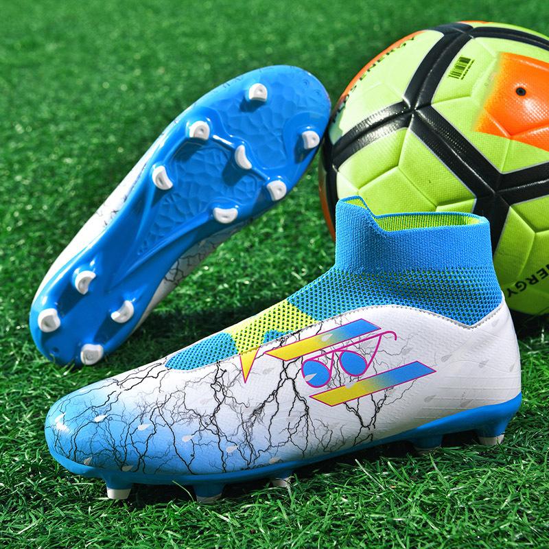 FootballShoes, повседневная детская обувь, размер 30–47, дышащая обувь, спортивные кроссовки для мальчиков и девочек