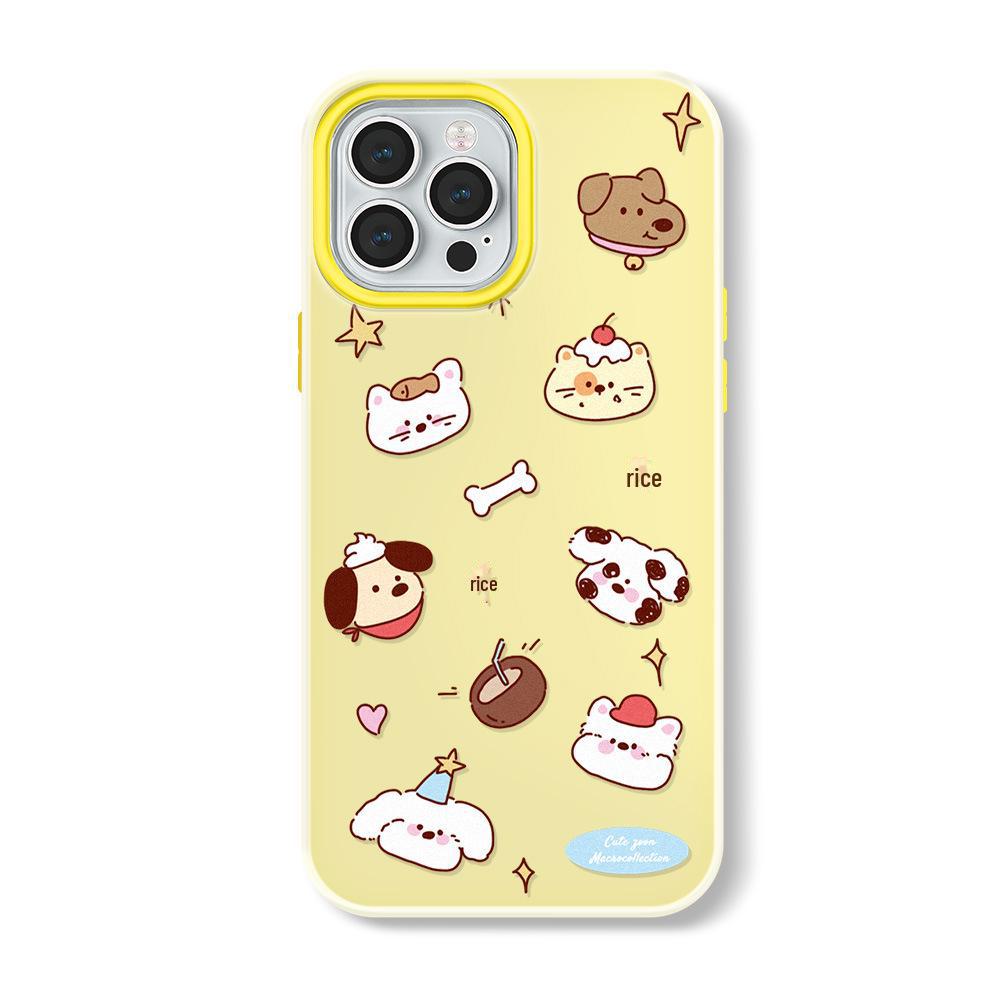 Чехол Zhitai Jelly Skin для iPhone 14 Pro Max, iPhone 15 Pro и Apple 16 — мультяшный дизайн для моделей 11-го и 12-го поколений