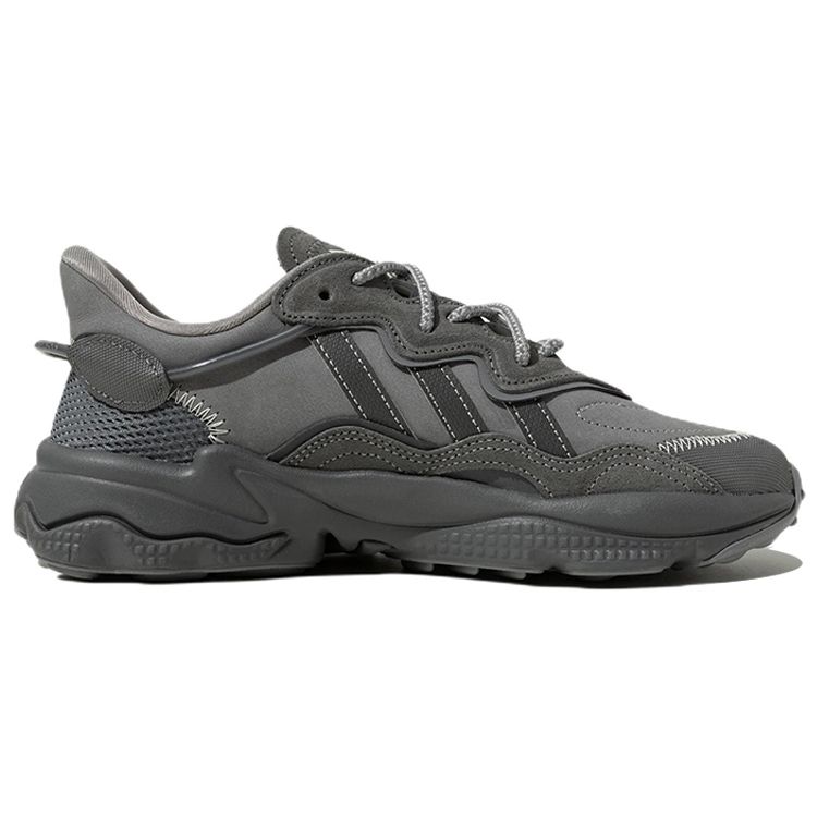 adidas Originals Ozweego Модные Удобные Нескользящие Прочные Низкие Повседневные Кроссовки Унисекс Серые GY9923