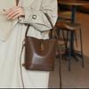 Senior Sense Fashion женская сумка-ведро в стиле ретро с простым замком Niche Crossbody сумка через плечо