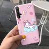 Чехол для Huawei Nova 5T Красивая Девушка Цветок Чехол для Телефона Для Huawei Nova5T YAL-L21 Мягкий Силикон Ударопрочная Задняя Крышка Бампер