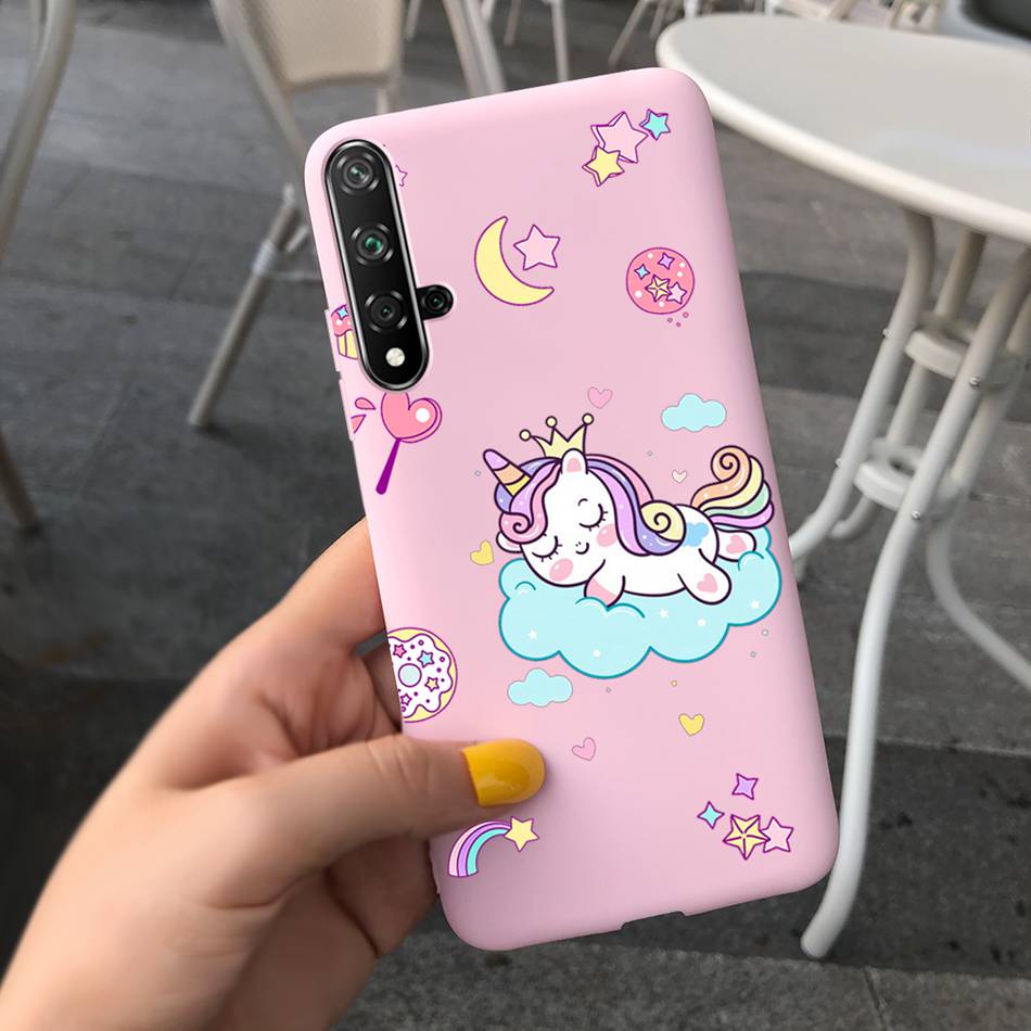 Чехол для Huawei Nova 5T Красивая Девушка Цветок Чехол для Телефона Для Huawei Nova5T YAL-L21 Мягкий Силикон Ударопрочная Задняя Крышка Бампер