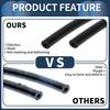 INFINAUTO Engine Silicone Vacuum Tube Hose 6.6FT 3/16" 4mm ID